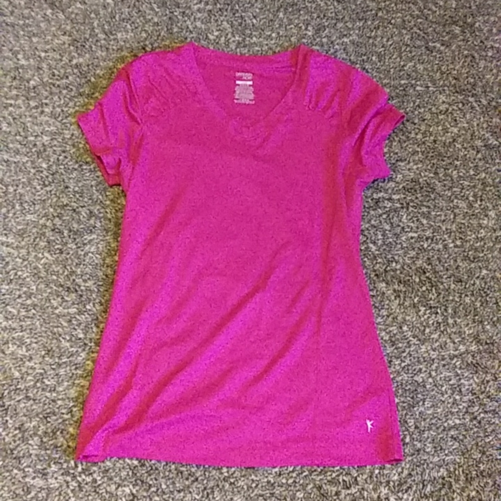 Hot pink athletic shirt
